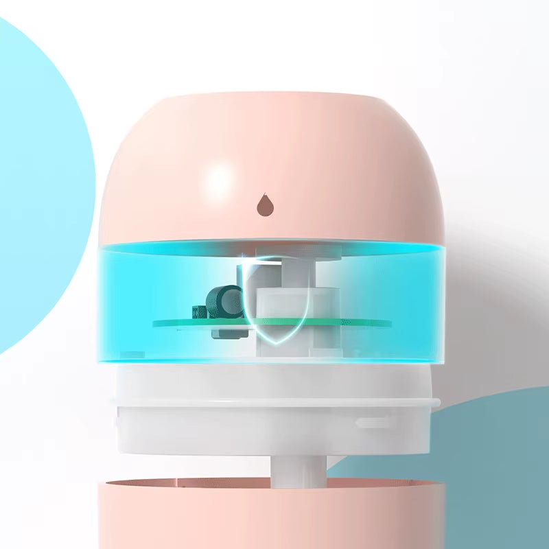 Portable Humidifier 220Ml White USB Desktop Indoor Air Atomization Humidifier Household Mute Large Spray Humidifier