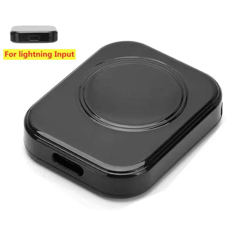 Portable Magnetic Watch Wireless Fast Charger for Iwatch Series 9 8 7 6 5 SE Type C Convert Charger for Iwatch Series 6 5 3 2 1