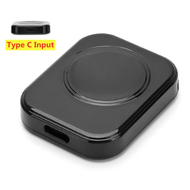 Portable Magnetic Watch Wireless Fast Charger for Iwatch Series 9 8 7 6 5 SE Type C Convert Charger for Iwatch Series 6 5 3 2 1