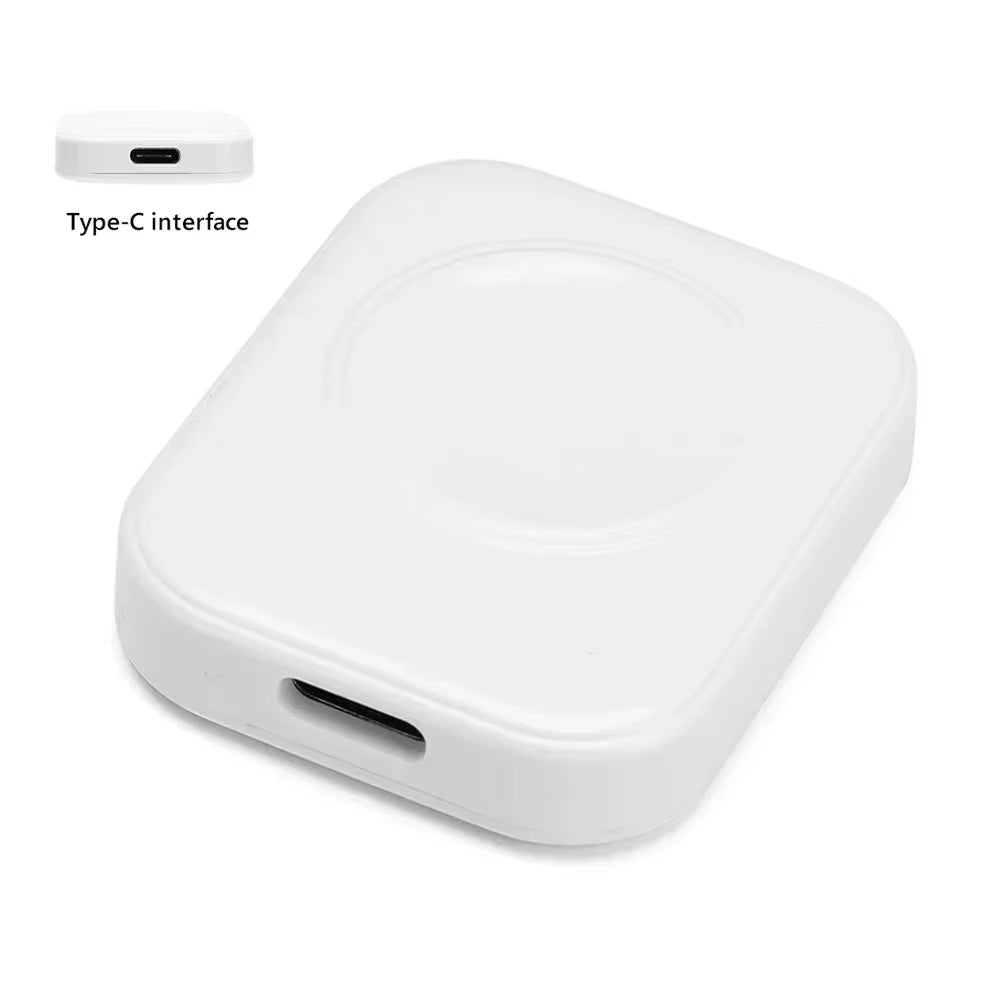 Portable Magnetic Watch Wireless Fast Charger for Iwatch Series 9 8 7 6 5 SE Type C Convert Charger for Iwatch Series 6 5 3 2 1